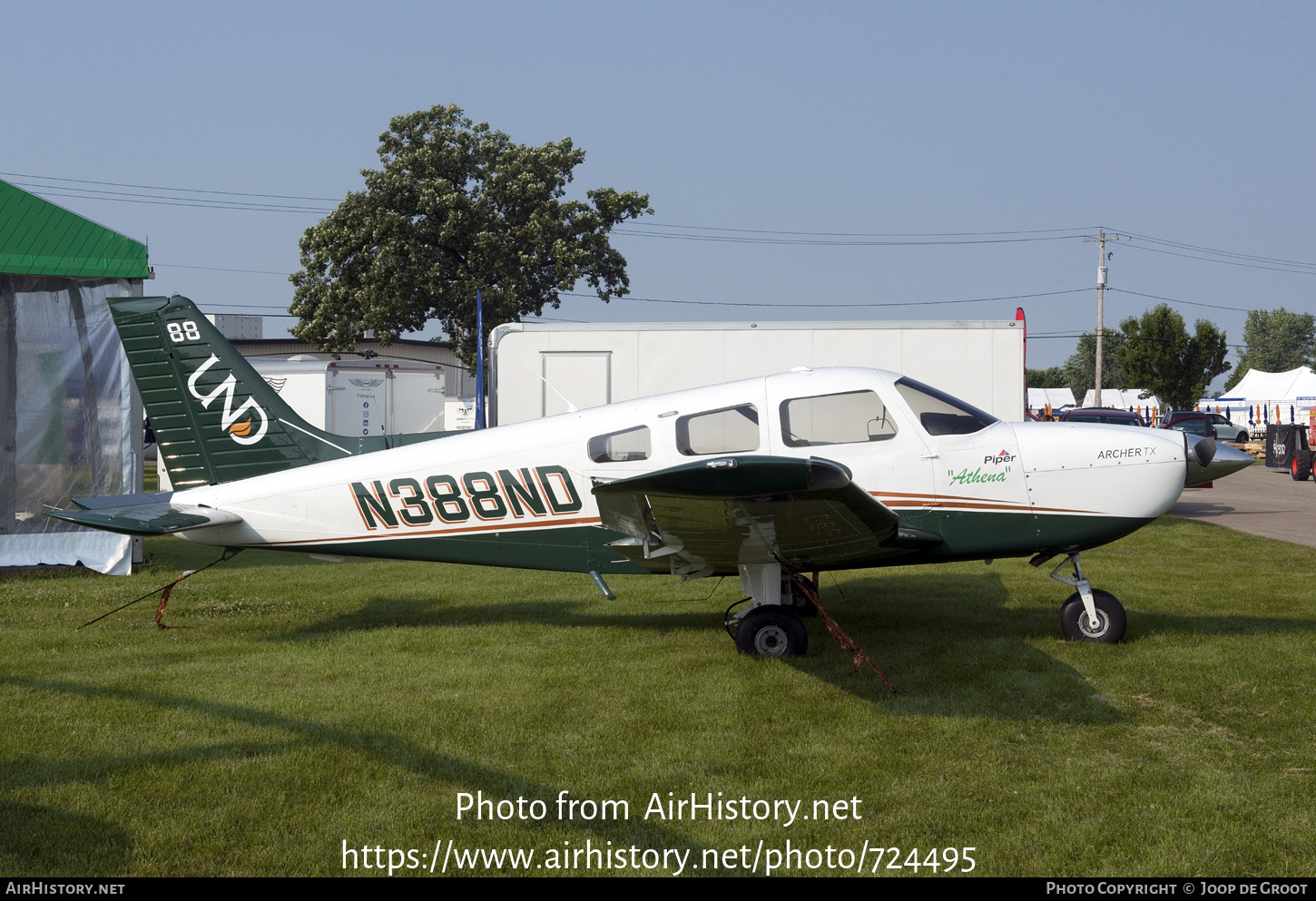 Aircraft Photo of N388ND | Piper PA-28-181 Archer TX | UND Aerospace - University of North Dakota | AirHistory.net #724495