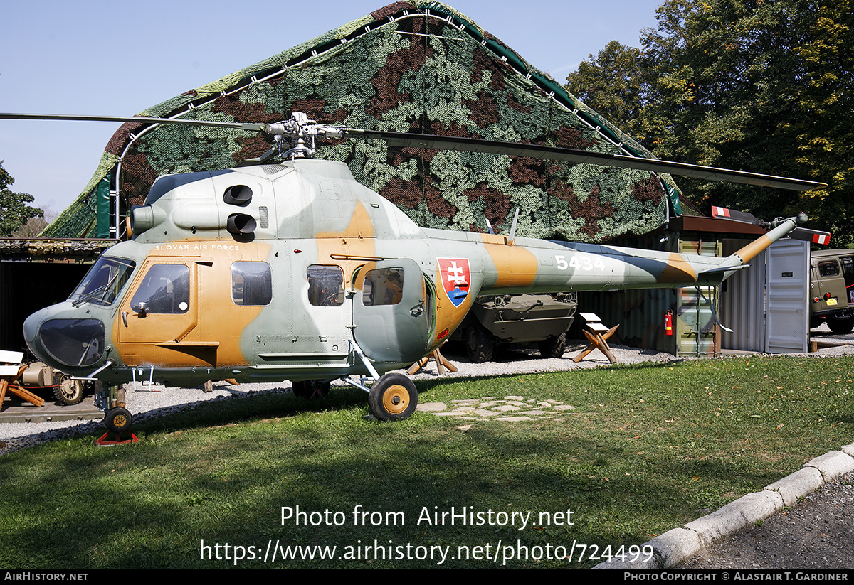 Aircraft Photo of 5434 | Mil Mi-2 | Slovakia - Air Force | AirHistory.net #724499