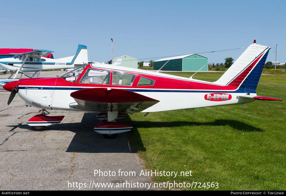 Aircraft Photo of C-FPOV | Piper PA-28-180 Cherokee D | AirHistory.net #724563