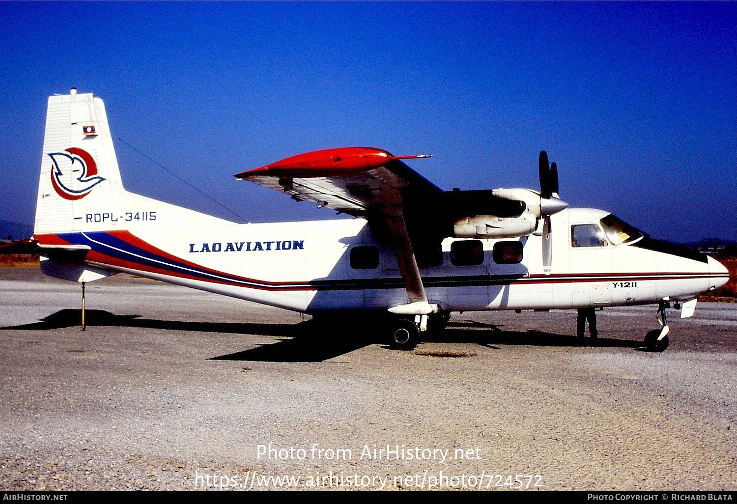 Aircraft Photo of RDPL-34115 | Harbin Y12-II | Lao Aviation | AirHistory.net #724572