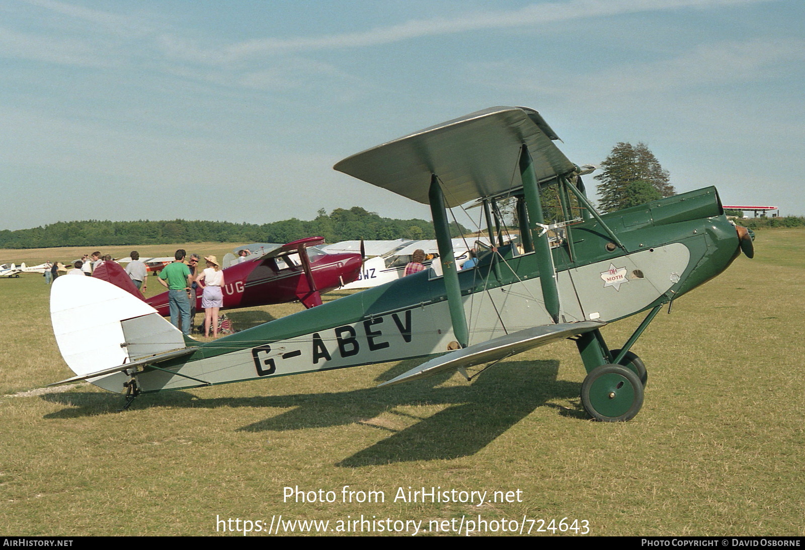 Aircraft Photo of G-ABEV | De Havilland D.H. 60G Gipsy Moth | AirHistory.net #724643