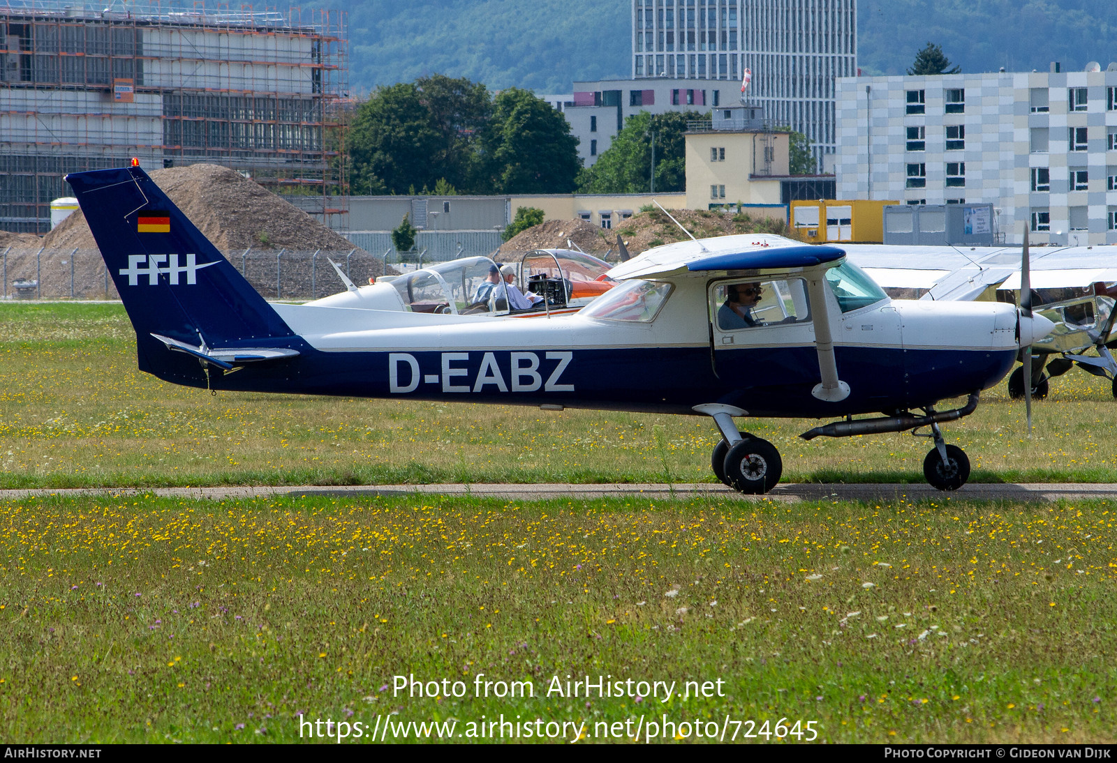 Aircraft Photo of D-EABZ | Cessna 152 | FFH Aviation Training | AirHistory.net #724645