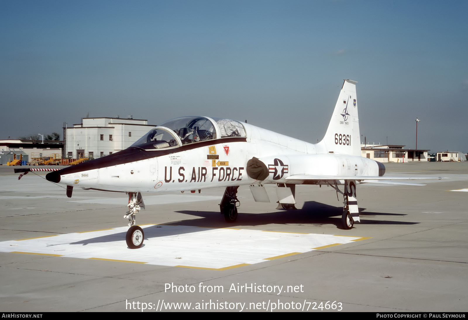 Aircraft Photo of 66-8361 / 68361 | Northrop T-38A Talon | USA - Air Force | AirHistory.net #724663