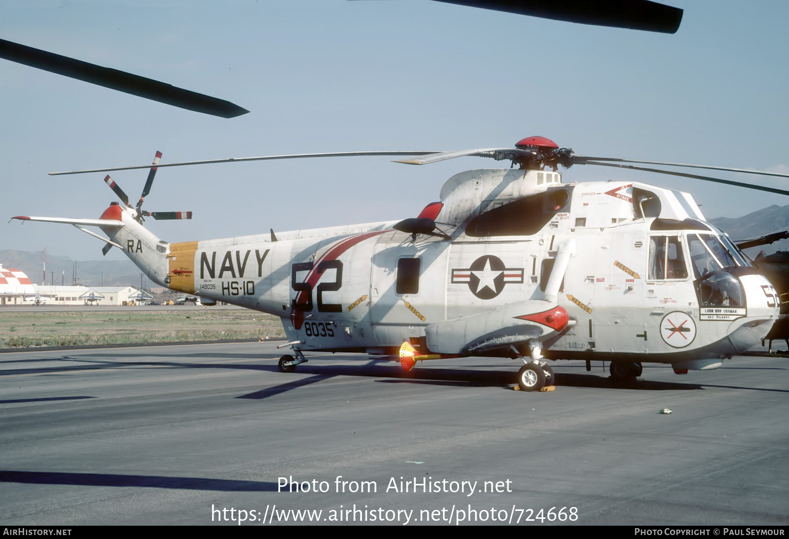 Aircraft Photo of 148035 / 8035 | Sikorsky SH-3H Sea King (S-61B) | USA - Navy | AirHistory.net #724668