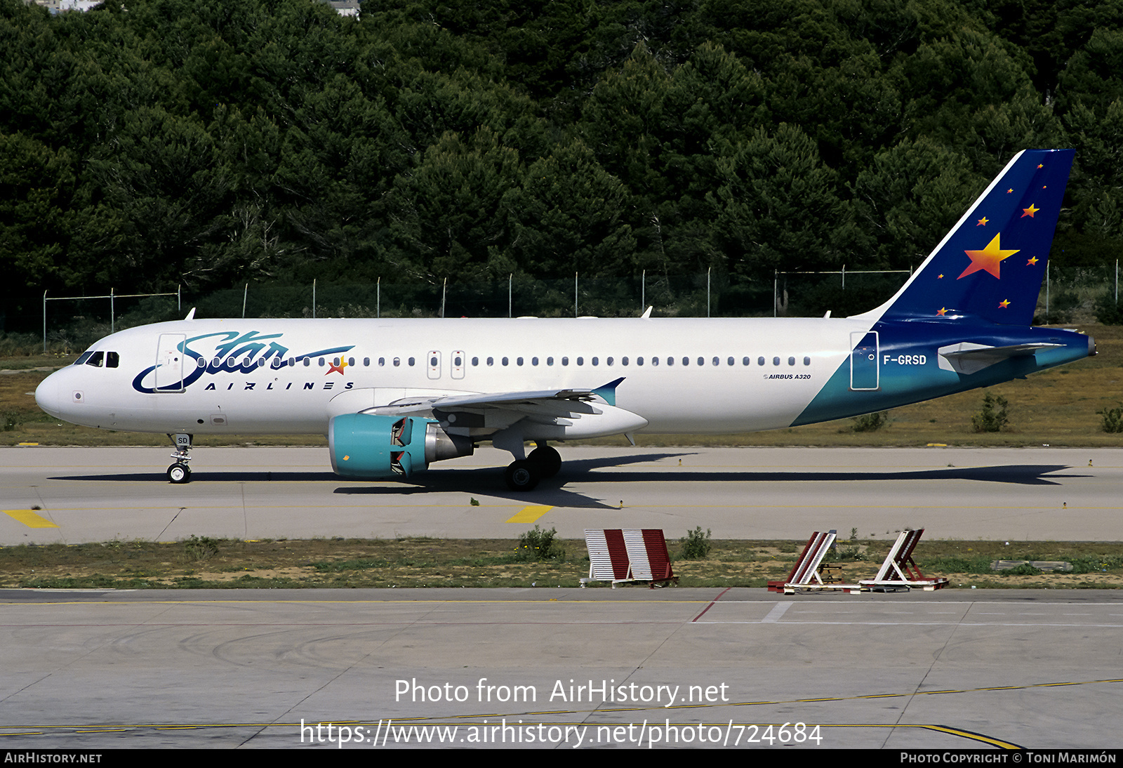 Aircraft Photo of F-GRSD | Airbus A320-214 | Star Airlines | AirHistory.net #724684