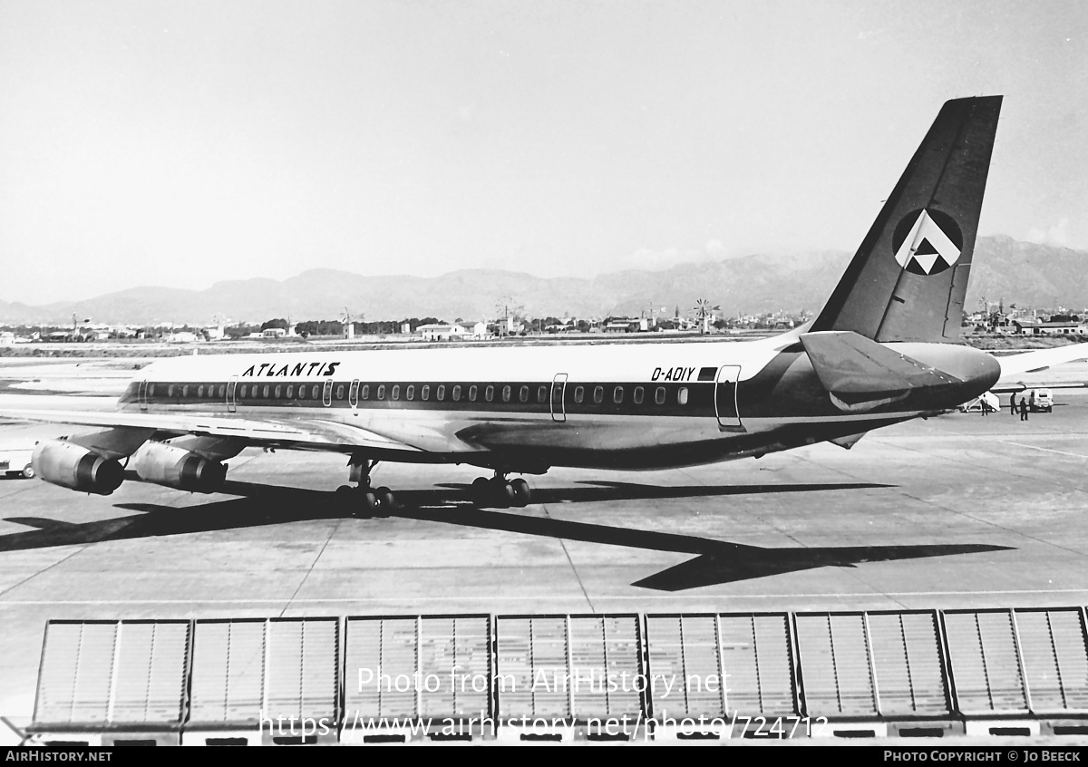 Aircraft Photo of D-ADIY | McDonnell Douglas DC-8-63CF | Atlantis | AirHistory.net #724712