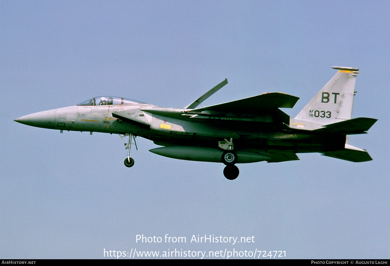 Aircraft Photo of 76-0033 / AF76-033 | McDonnell Douglas F-15A Eagle | USA - Air Force | AirHistory.net #724721