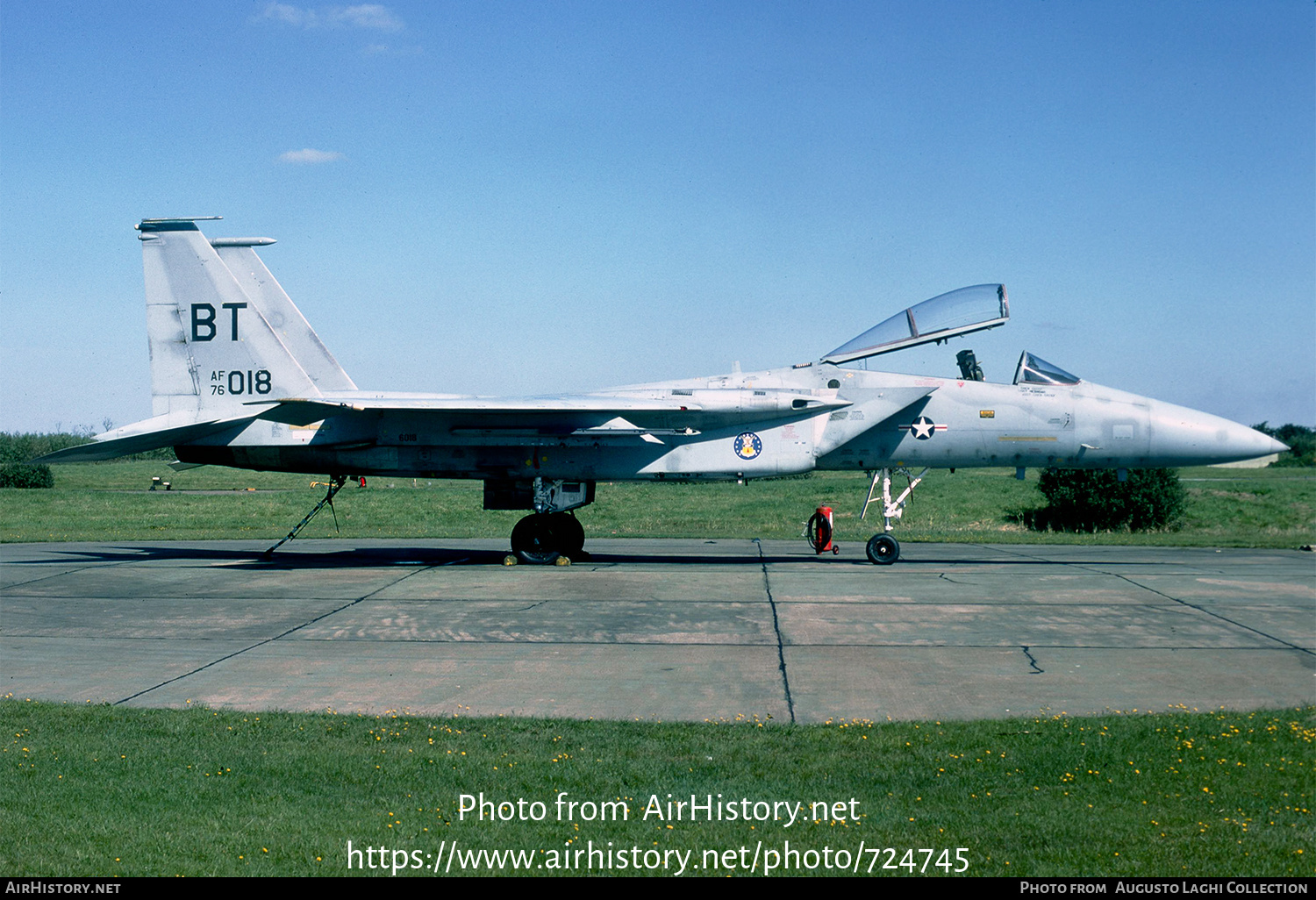 Aircraft Photo of 76-0018 / AF76-018 | McDonnell Douglas F-15A Eagle | USA - Air Force | AirHistory.net #724745