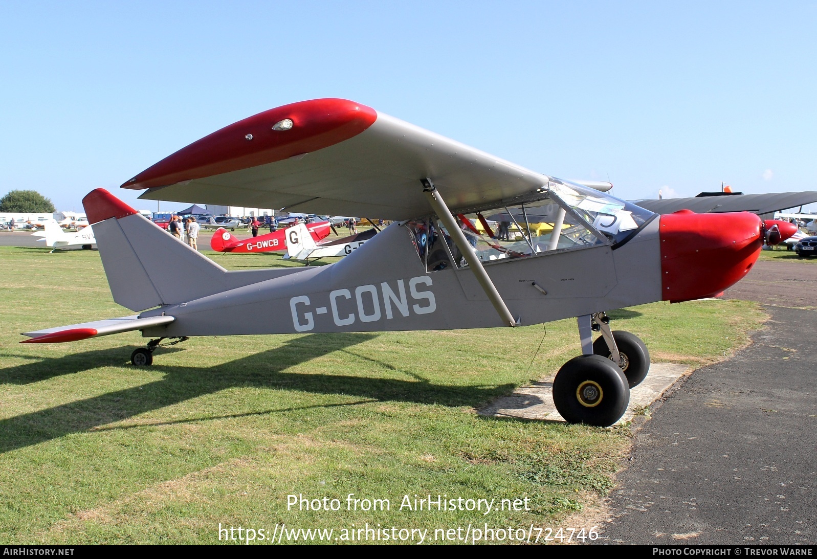 Aircraft Photo of G-CONS | Groppo Trail | AirHistory.net #724746