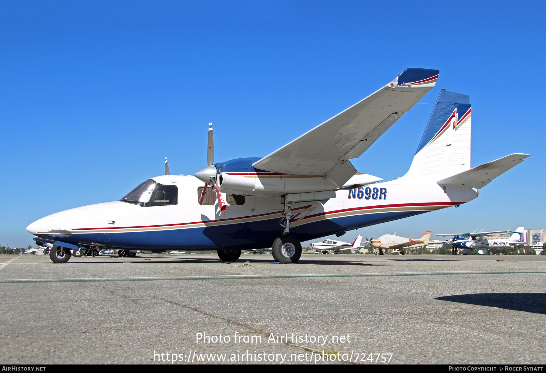 Aircraft Photo of N698R | Aero Commander 500B Commander | AirHistory.net #724757