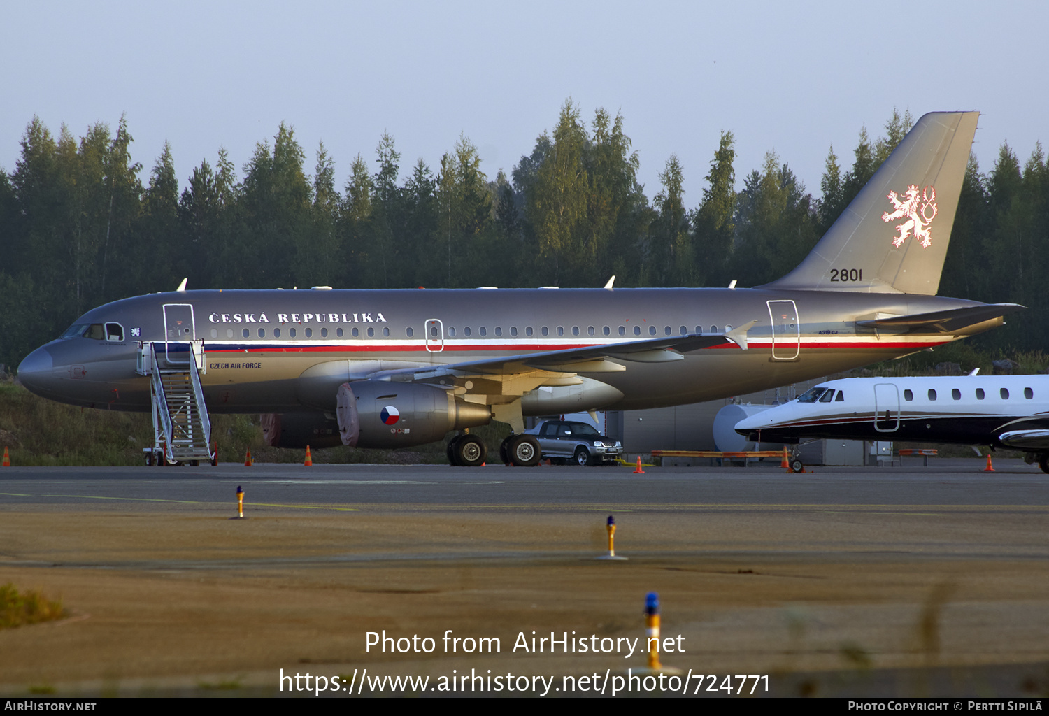 Aircraft Photo of 2801 | Airbus ACJ319 (A319-115/CJ) | Czechia - Air Force | AirHistory.net #724771