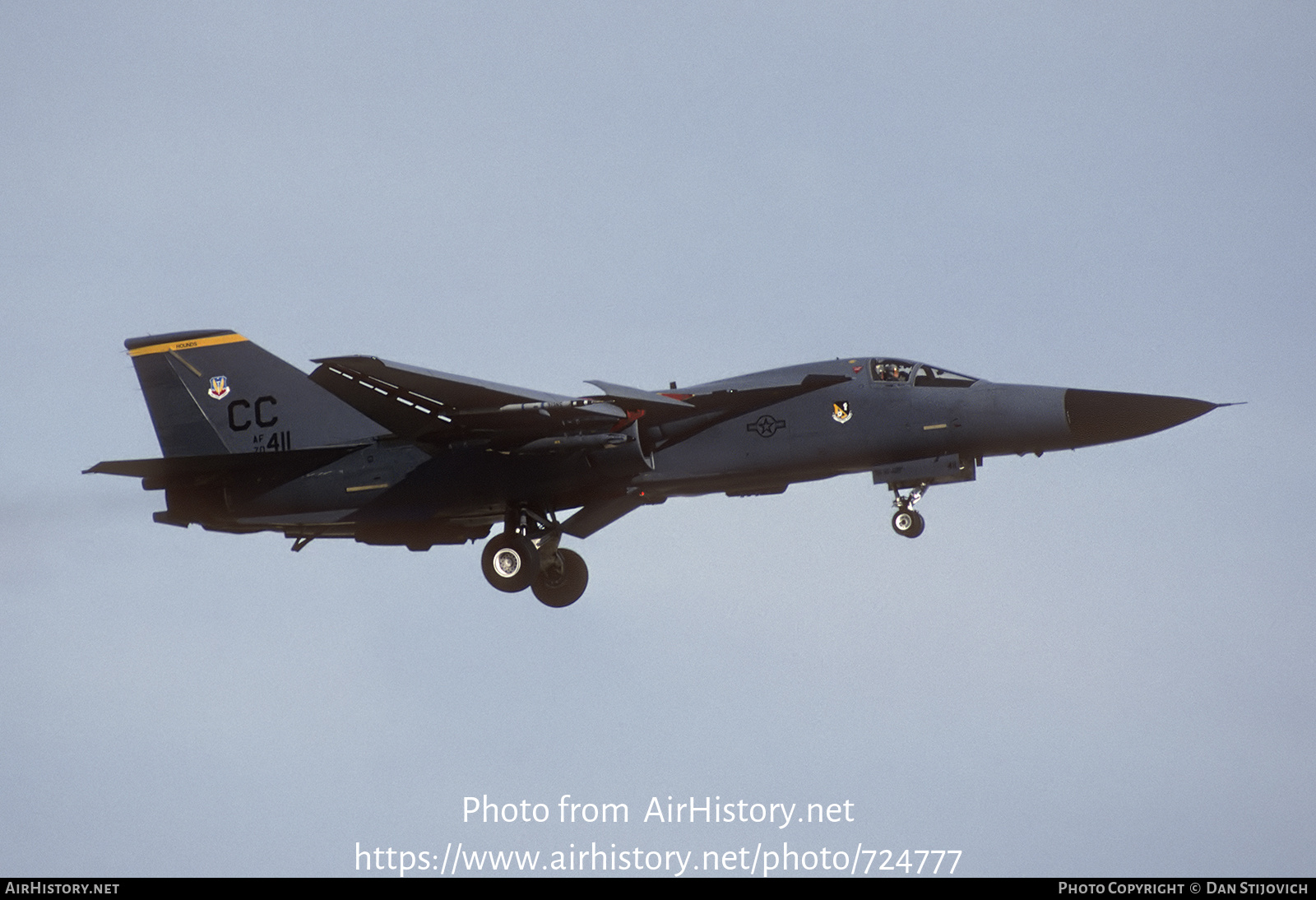 Aircraft Photo of 70-2411 / AF70-411 | General Dynamics F-111F Aardvark | USA - Air Force | AirHistory.net #724777