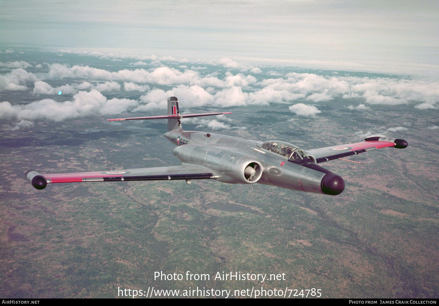 Aircraft Photo of 18555 | Avro Canada CF-100 Canuck Mk.5 | Canada - Air Force | AirHistory.net #724785