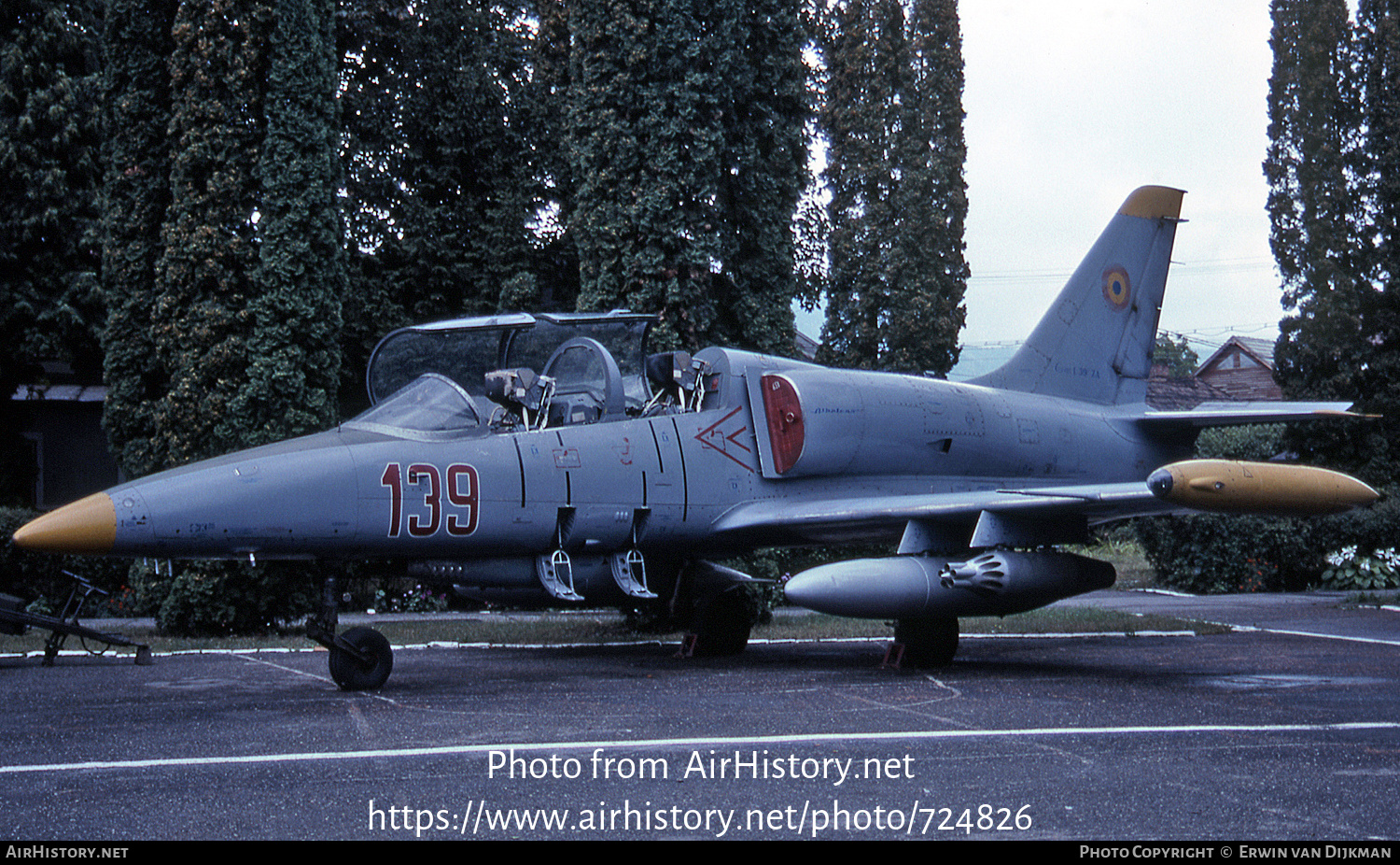 Aircraft Photo of 139 | Aero L-39ZA Albatros | Romania - Air Force | AirHistory.net #724826