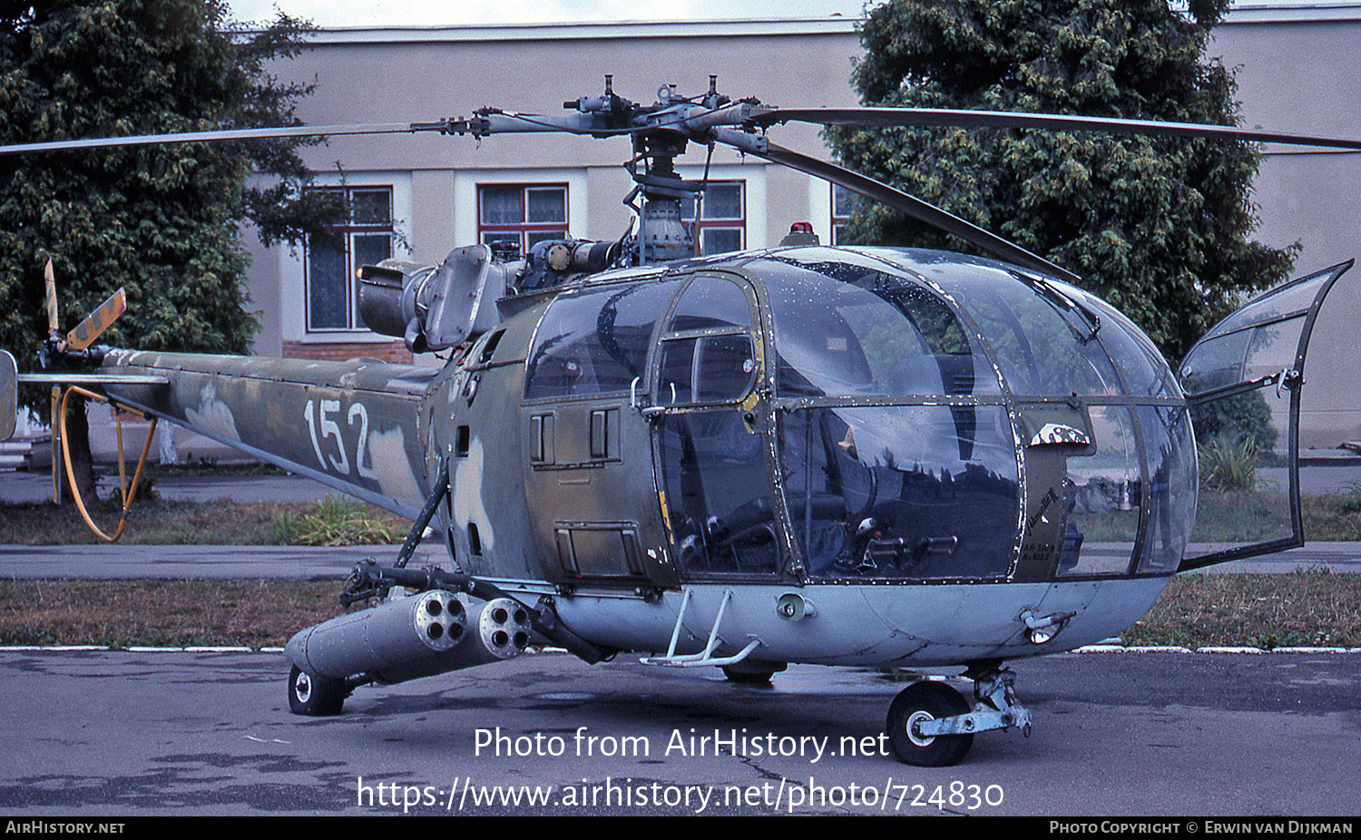 Aircraft Photo of 152 | IAR IAR-316B Alouette III | Romania - Air Force | AirHistory.net #724830