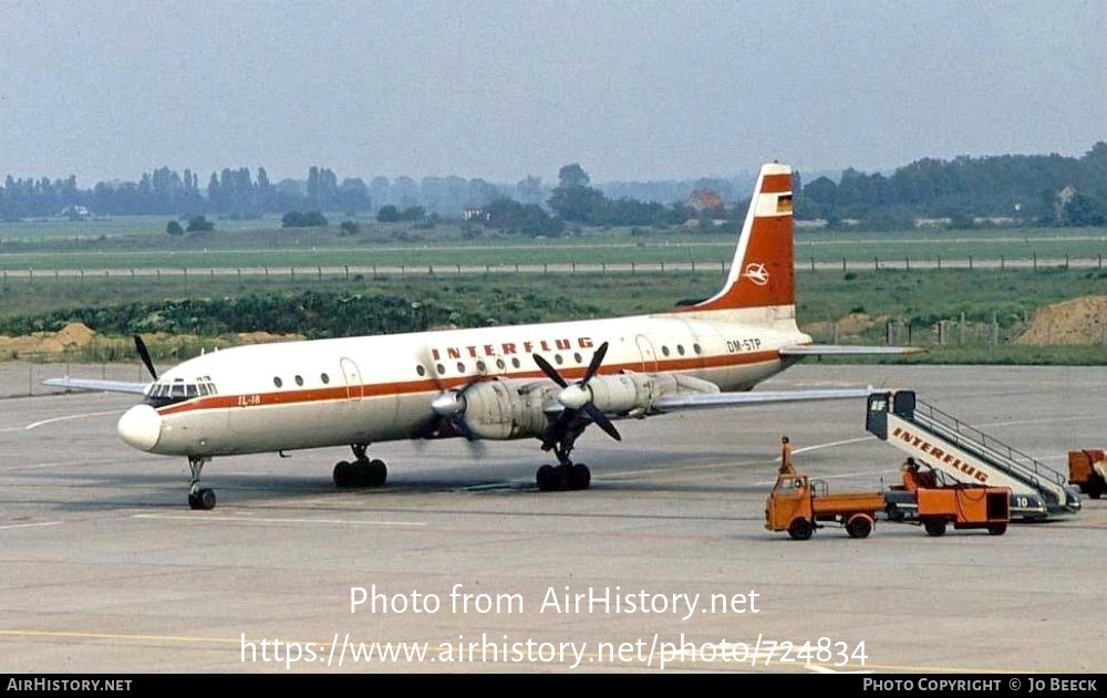 Aircraft Photo of DM-STP | Ilyushin Il-18V | Interflug | AirHistory.net #724834