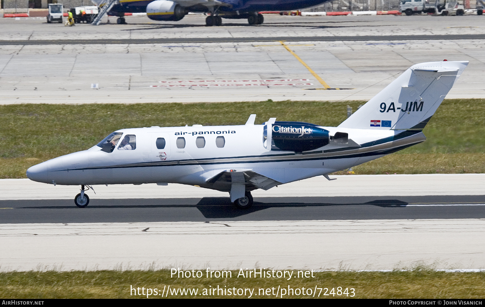 Aircraft Photo of 9A-JIM | Cessna 525 CitationJet | Air Pannonia | AirHistory.net #724843