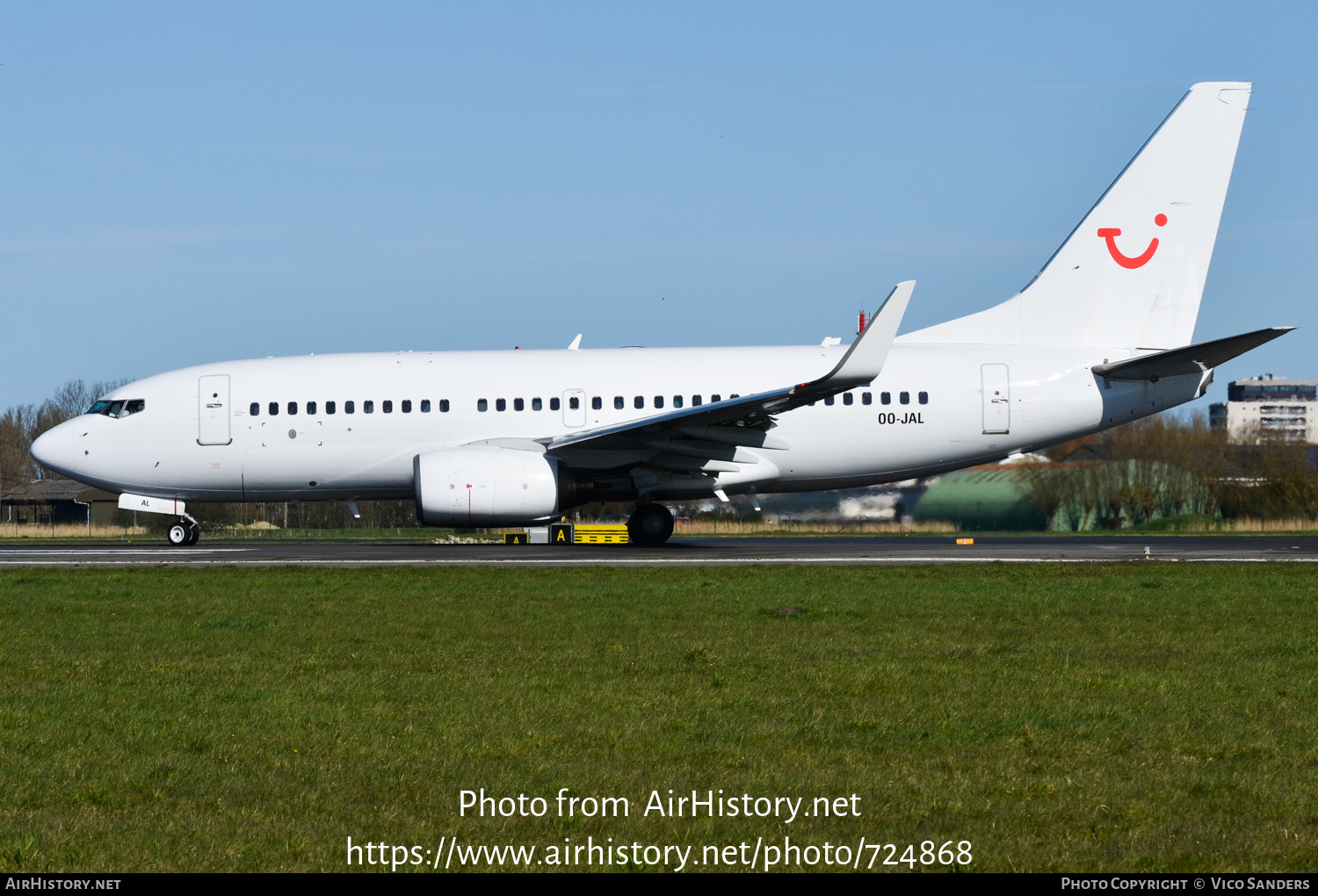 Aircraft Photo of OO-JAL | Boeing 737-7K2 | TUI | AirHistory.net #724868