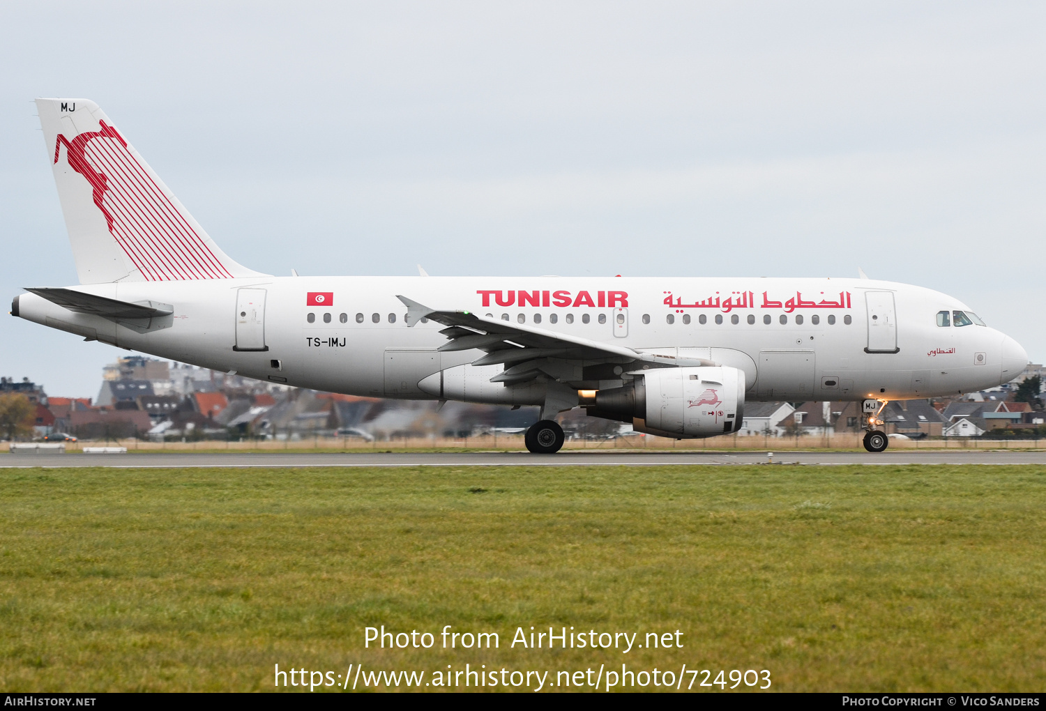 Aircraft Photo of TS-IMJ | Airbus A319-114 | Tunisair | AirHistory.net #724903