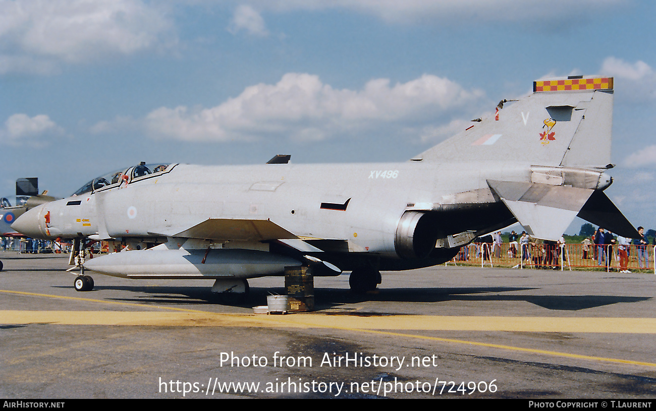 Aircraft Photo of XV496 | McDonnell Douglas F-4M Phantom FGR2 | UK - Air Force | AirHistory.net #724906