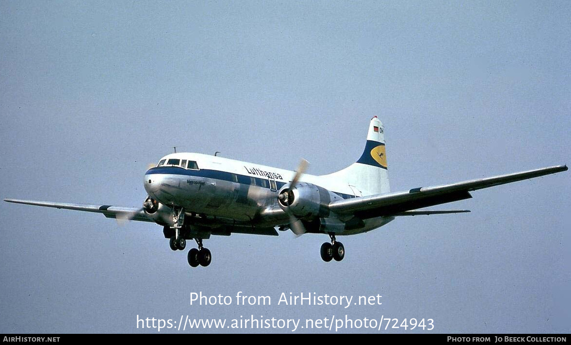 Aircraft Photo of D-ACOH | Convair 440 | Lufthansa | AirHistory.net #724943