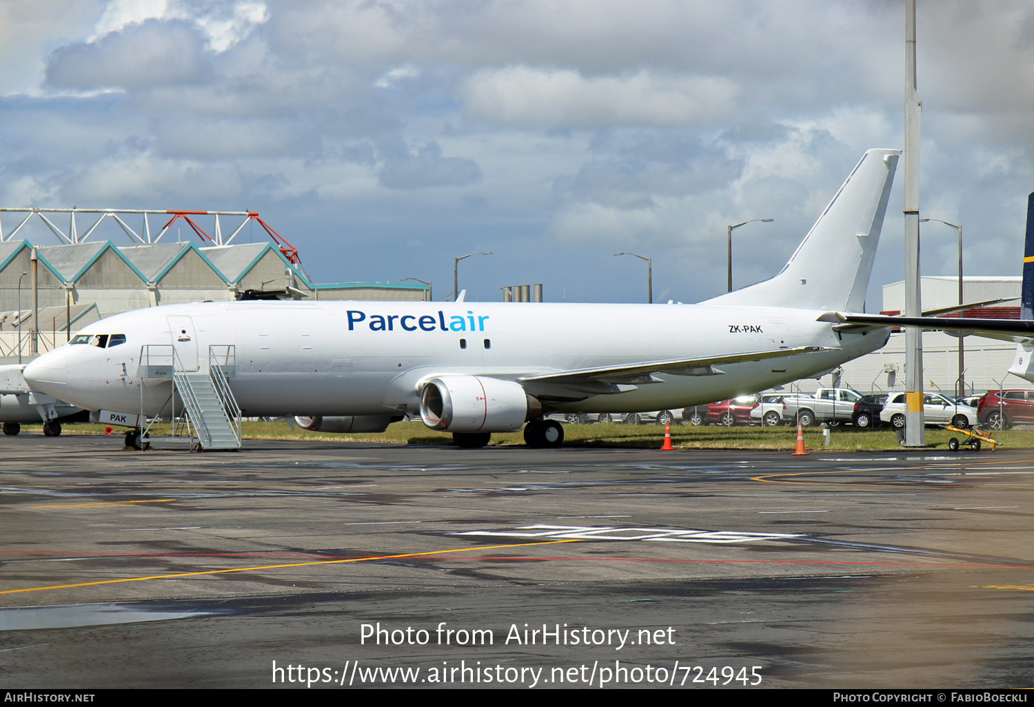 Aircraft Photo of ZK-PAK | Boeing 737-476(SF) | Parcelair | AirHistory.net #724945