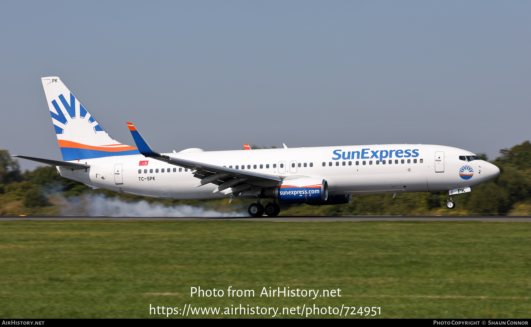 Aircraft Photo of TC-SPK | Boeing 737-86N | SunExpress | AirHistory.net #724951