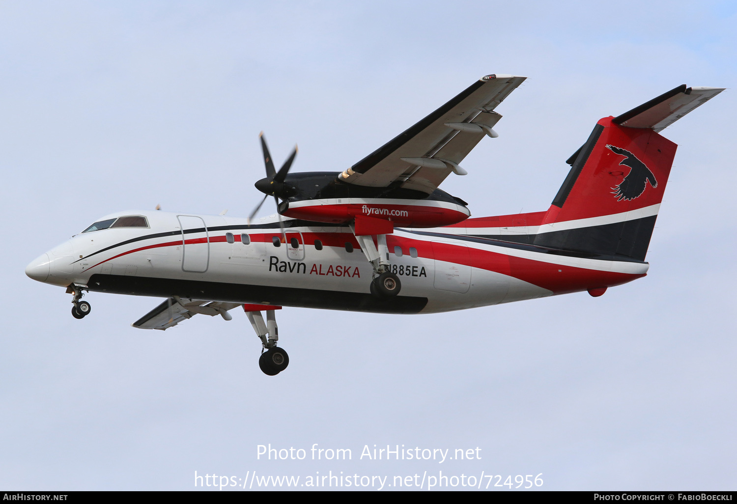 Aircraft Photo of N885EA | De Havilland Canada DHC-8-106 Dash 8 | Ravn Alaska | AirHistory.net #724956