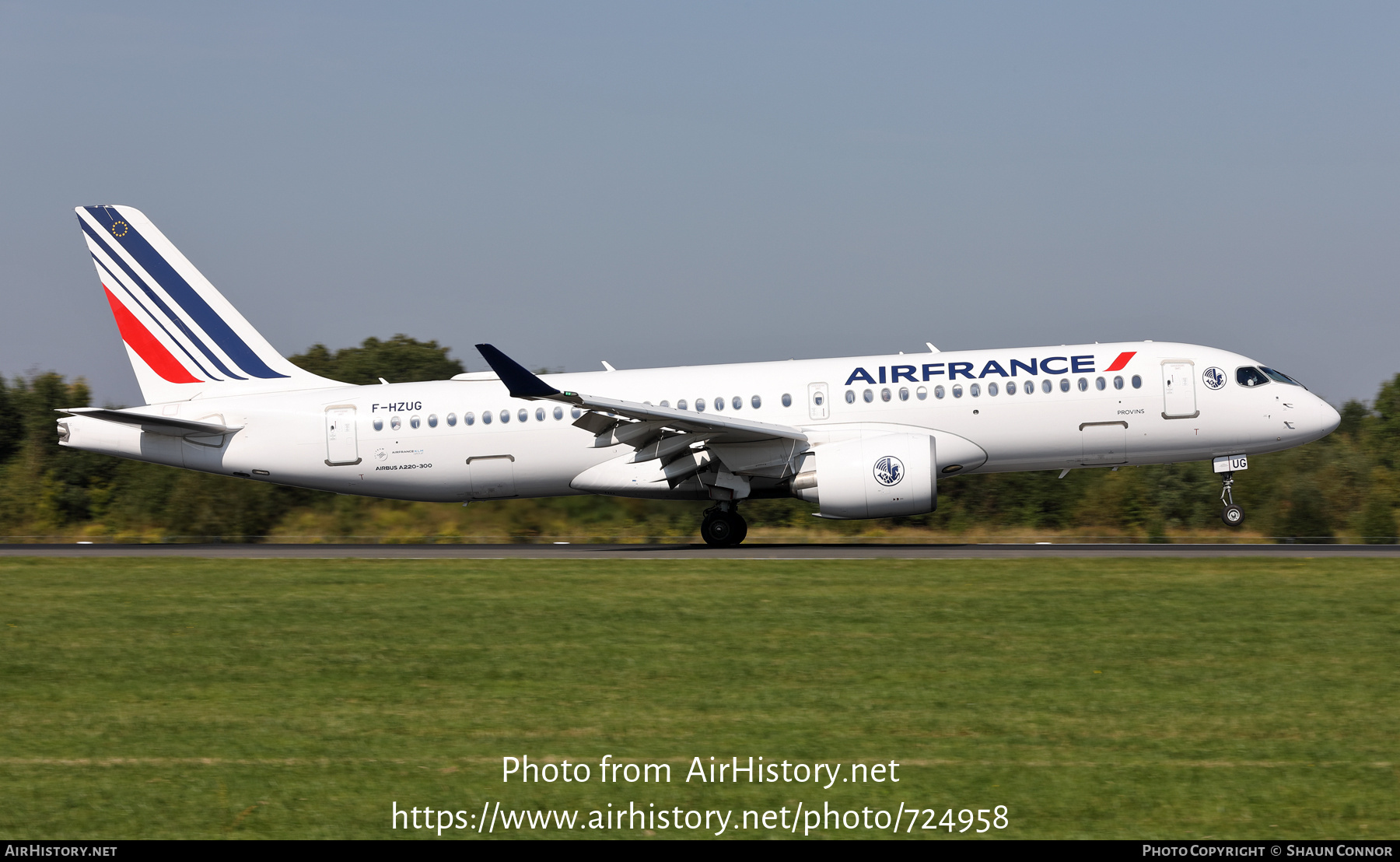 Aircraft Photo of F-HZUG | Airbus A220-371 (BD-500-1A11) | Air France | AirHistory.net #724958