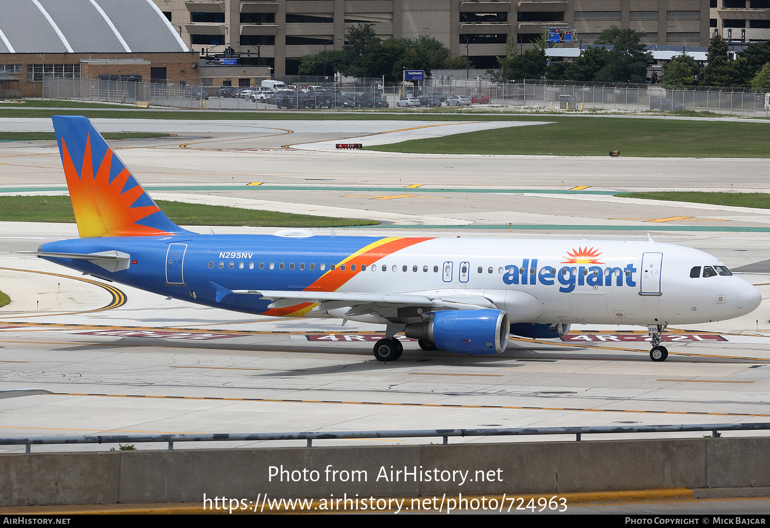 Aircraft Photo of N295NV | Airbus A320-214 | Allegiant Air | AirHistory.net #724963