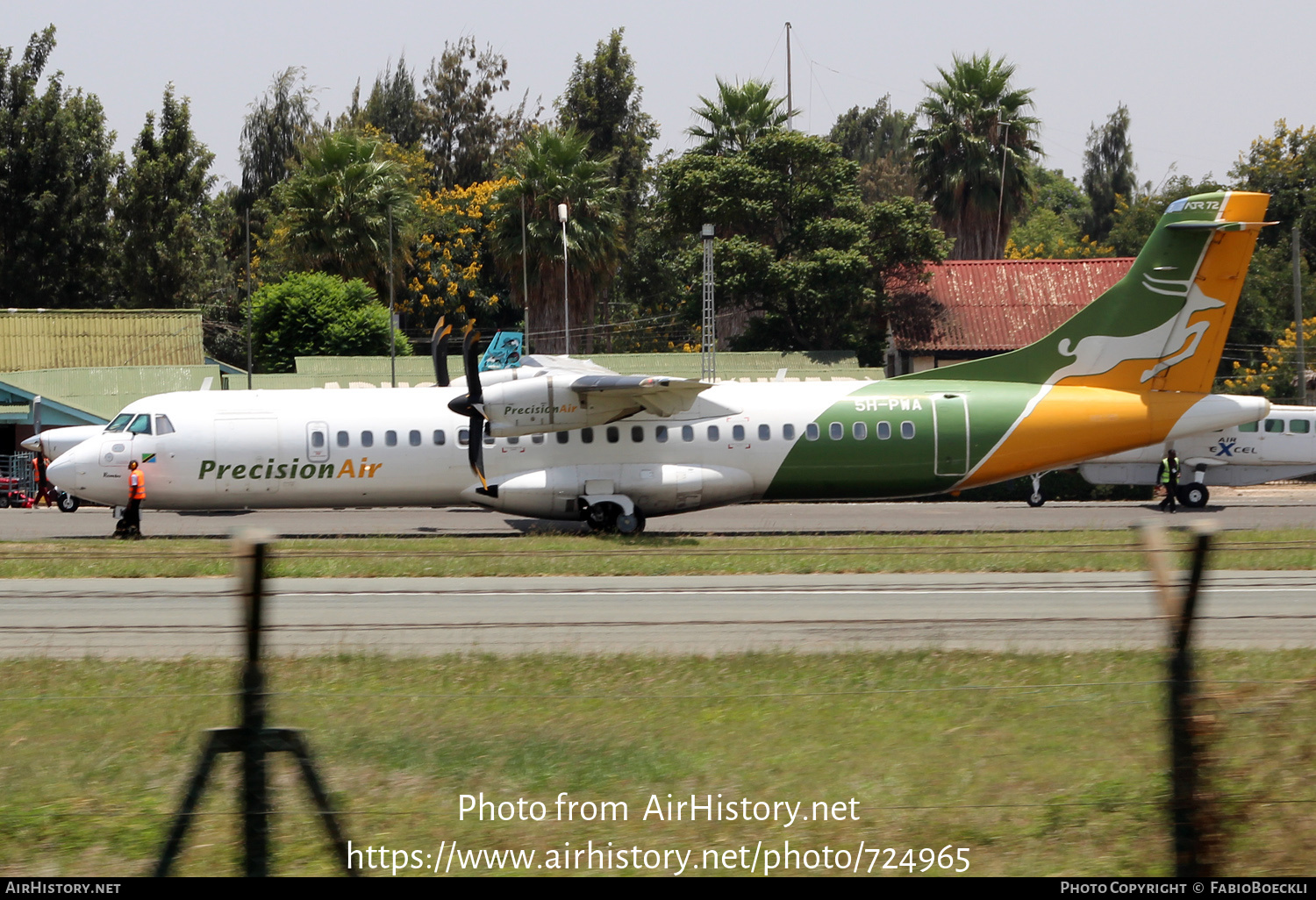 Aircraft Photo of 5H-PWA | ATR ATR-72-500 (ATR-72-212A) | Precision Air | AirHistory.net #724965