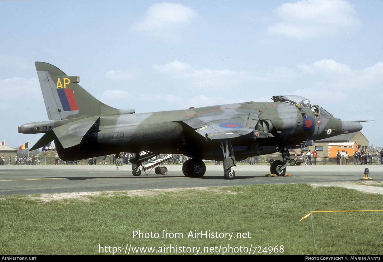 Aircraft Photo of XV779 | Hawker Siddeley Harrier GR3 | UK - Air Force | AirHistory.net #724968