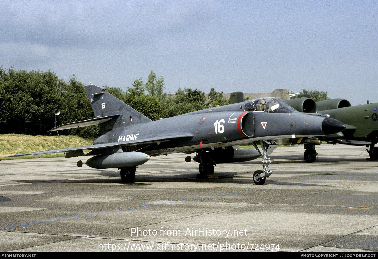 Aircraft Photo of 16 | Dassault Super Etendard | France - Navy | AirHistory.net #724974