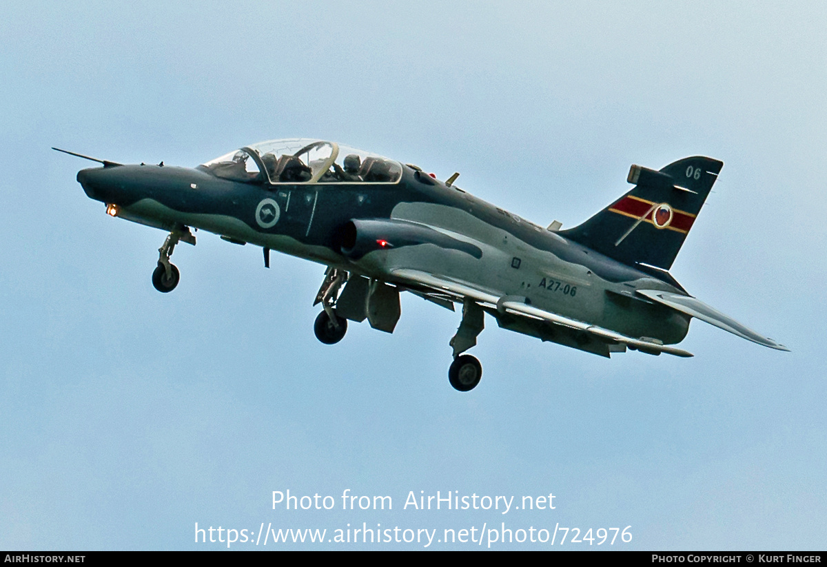 Aircraft Photo of A27-06 | BAE Systems Hawk 127 | Australia - Air Force | AirHistory.net #724976