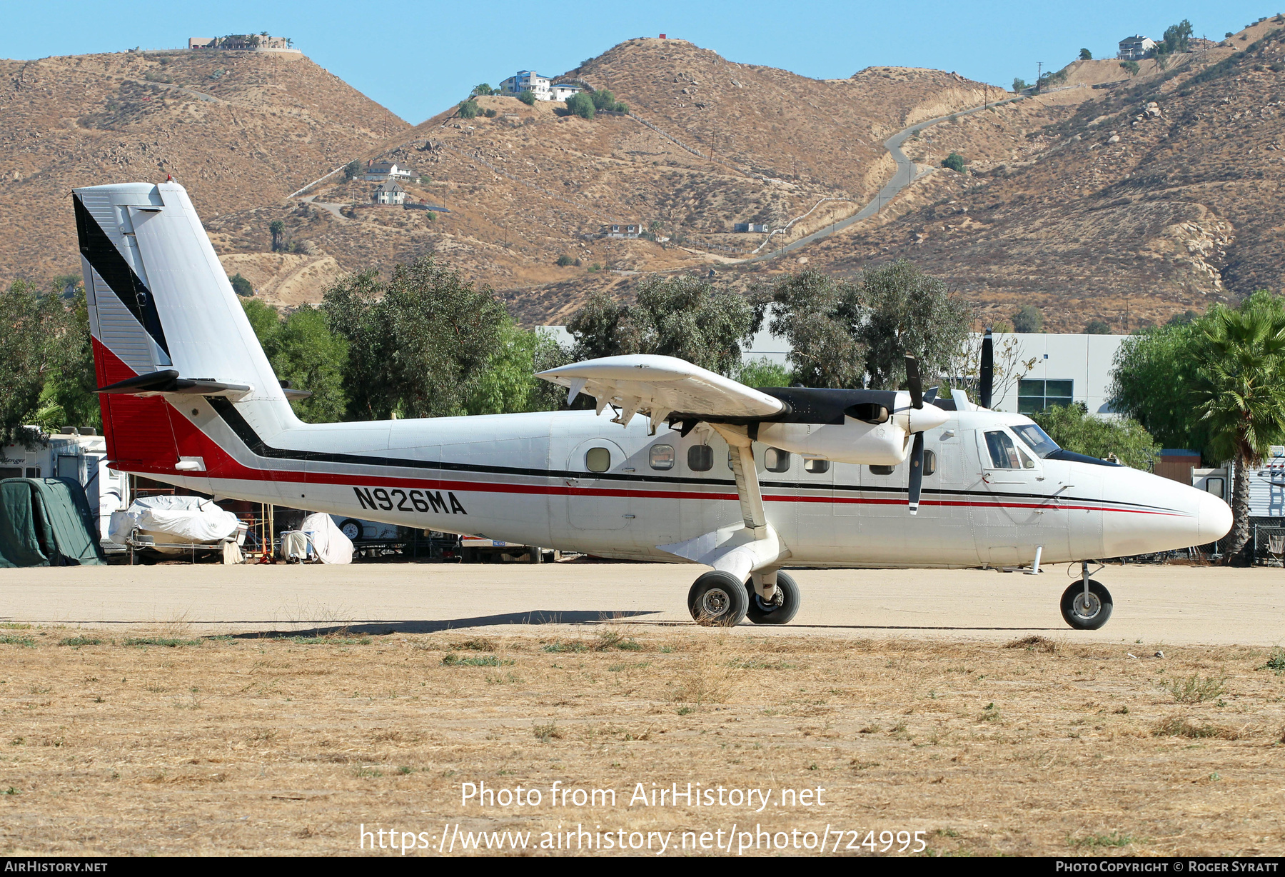 Aircraft Photo of N926MA | De Havilland Canada DHC-6-200 Twin Otter | AirHistory.net #724995