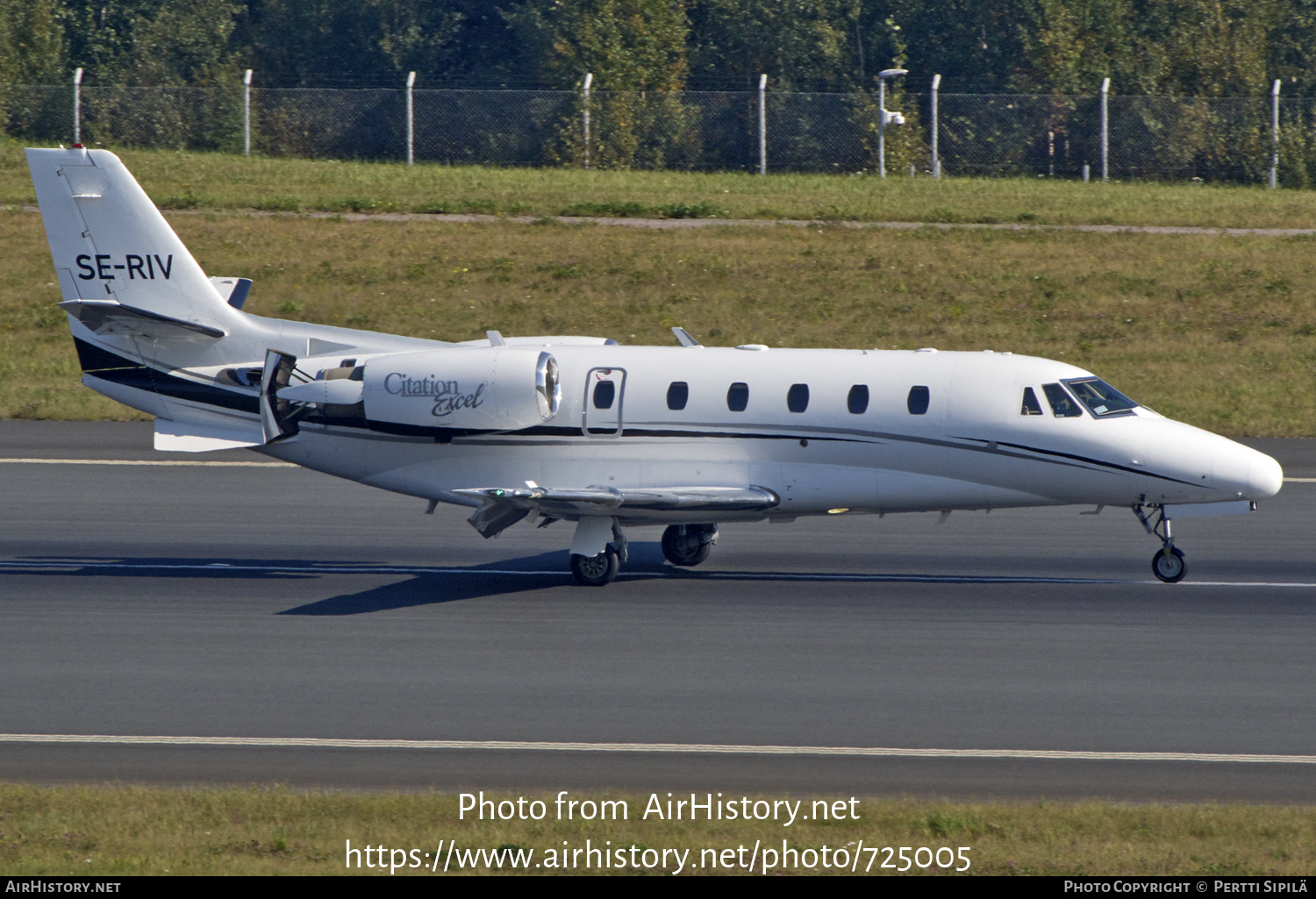 Aircraft Photo of SE-RIV | Cessna 560XL Citation Excel | AirHistory.net #725005