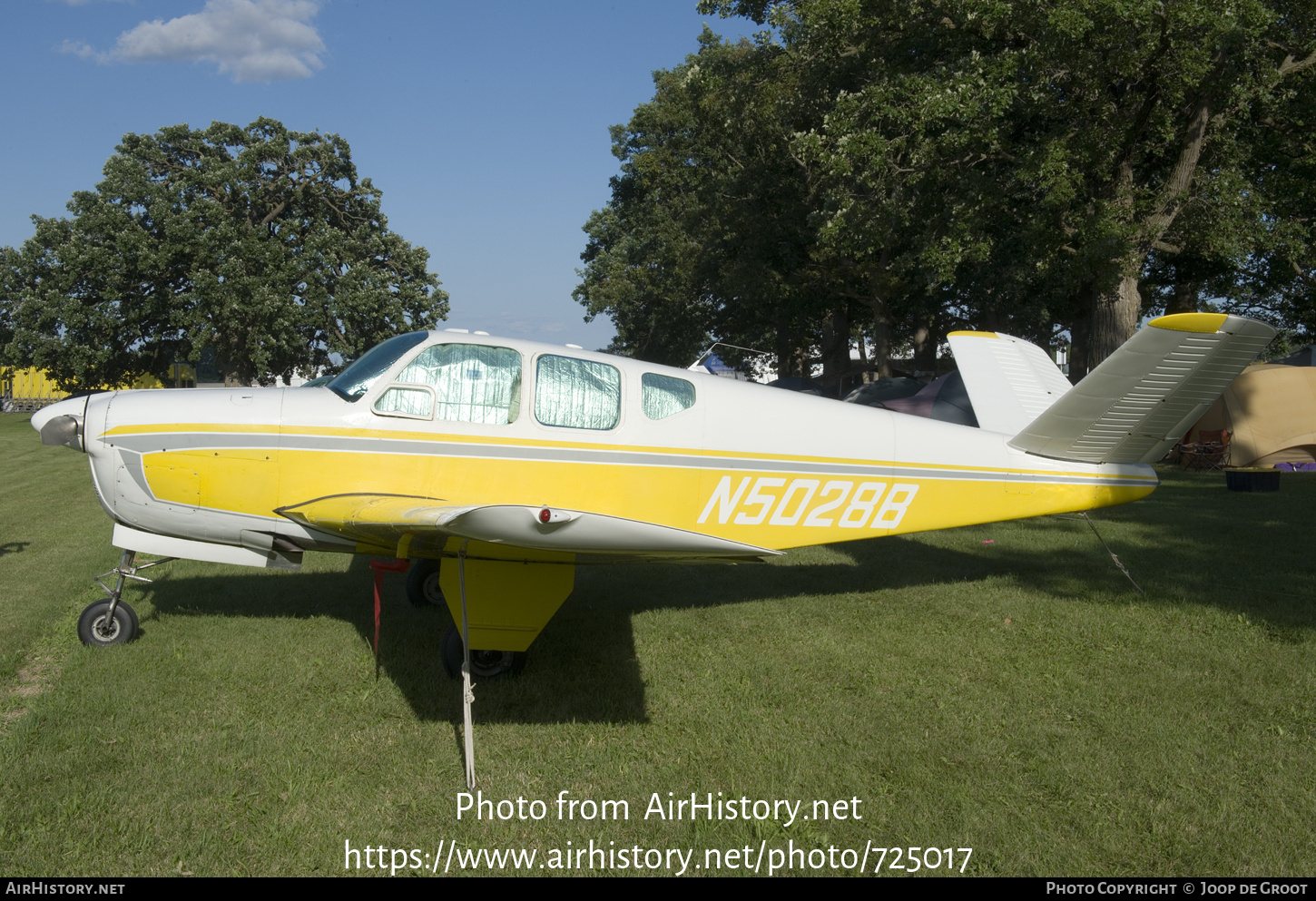 Aircraft Photo of N5028B | Beech F35 Bonanza | AirHistory.net #725017