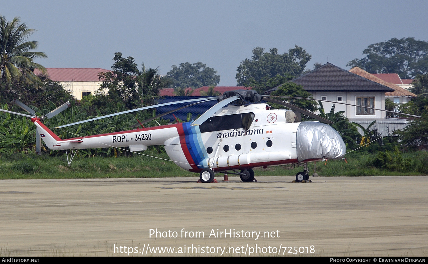 Aircraft Photo of RDPL-34230 | Mil Mi-17-1V | Lao Skyway | AirHistory.net #725018