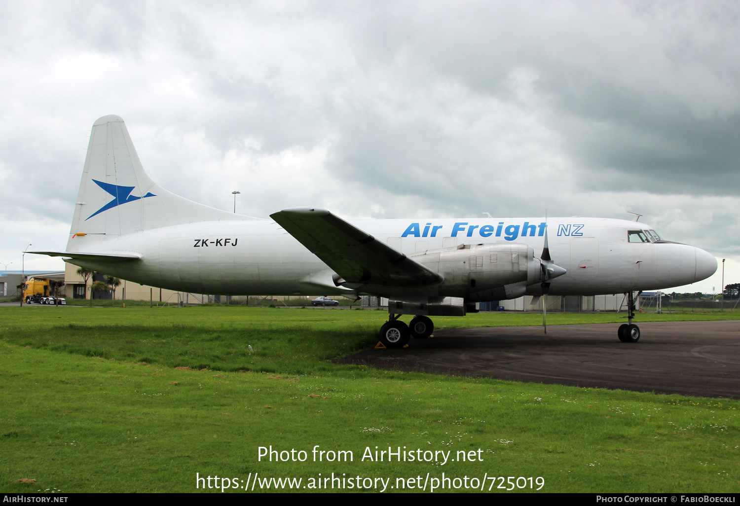 Aircraft Photo of ZK-KFJ | Convair 580/F | Air Freight NZ | AirHistory.net #725019