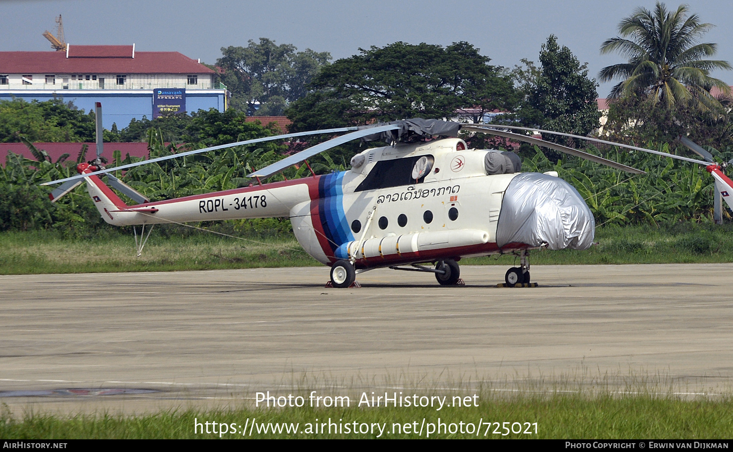 Aircraft Photo of RDPL-34178 | Mil Mi-17-1V | Lao Skyway | AirHistory.net #725021