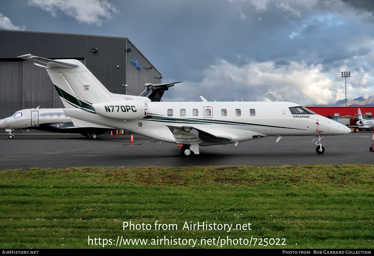 Aircraft Photo of N770PC | Pilatus PC-24 | AirHistory.net #725022