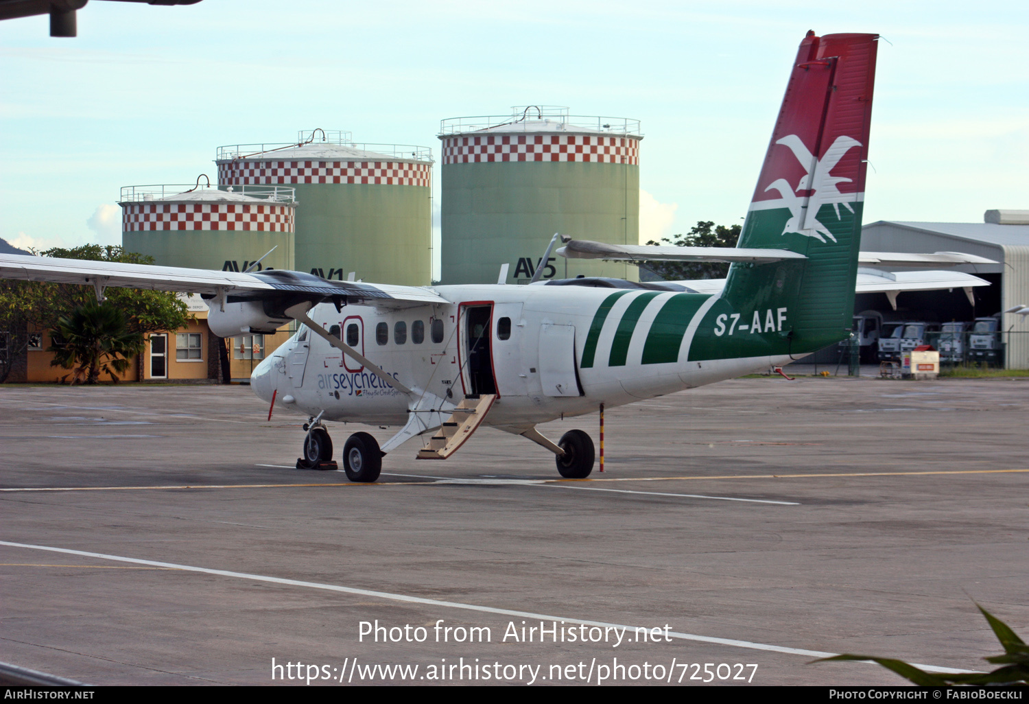 Aircraft Photo of S7-AAF | De Havilland Canada DHC-6-300 Twin Otter | Air Seychelles | AirHistory.net #725027