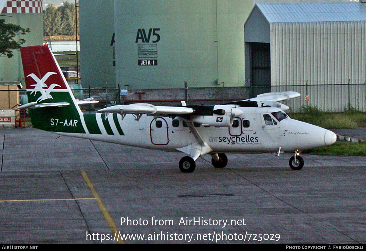 Aircraft Photo of S7-AAR | De Havilland Canada DHC-6-300 Twin Otter | Air Seychelles | AirHistory.net #725029