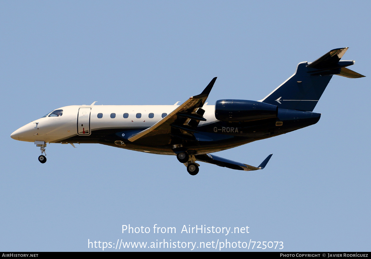 Aircraft Photo of G-RORA | Embraer EMB-550 Legacy 500 | AirHistory.net #725073