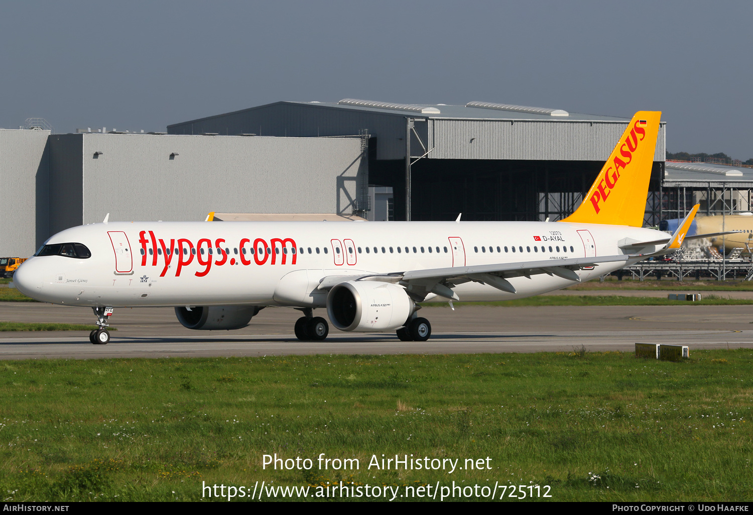 Aircraft Photo of D-AYAL / TC-RFE | Airbus A321-251NX | Pegasus Airlines | AirHistory.net #725112