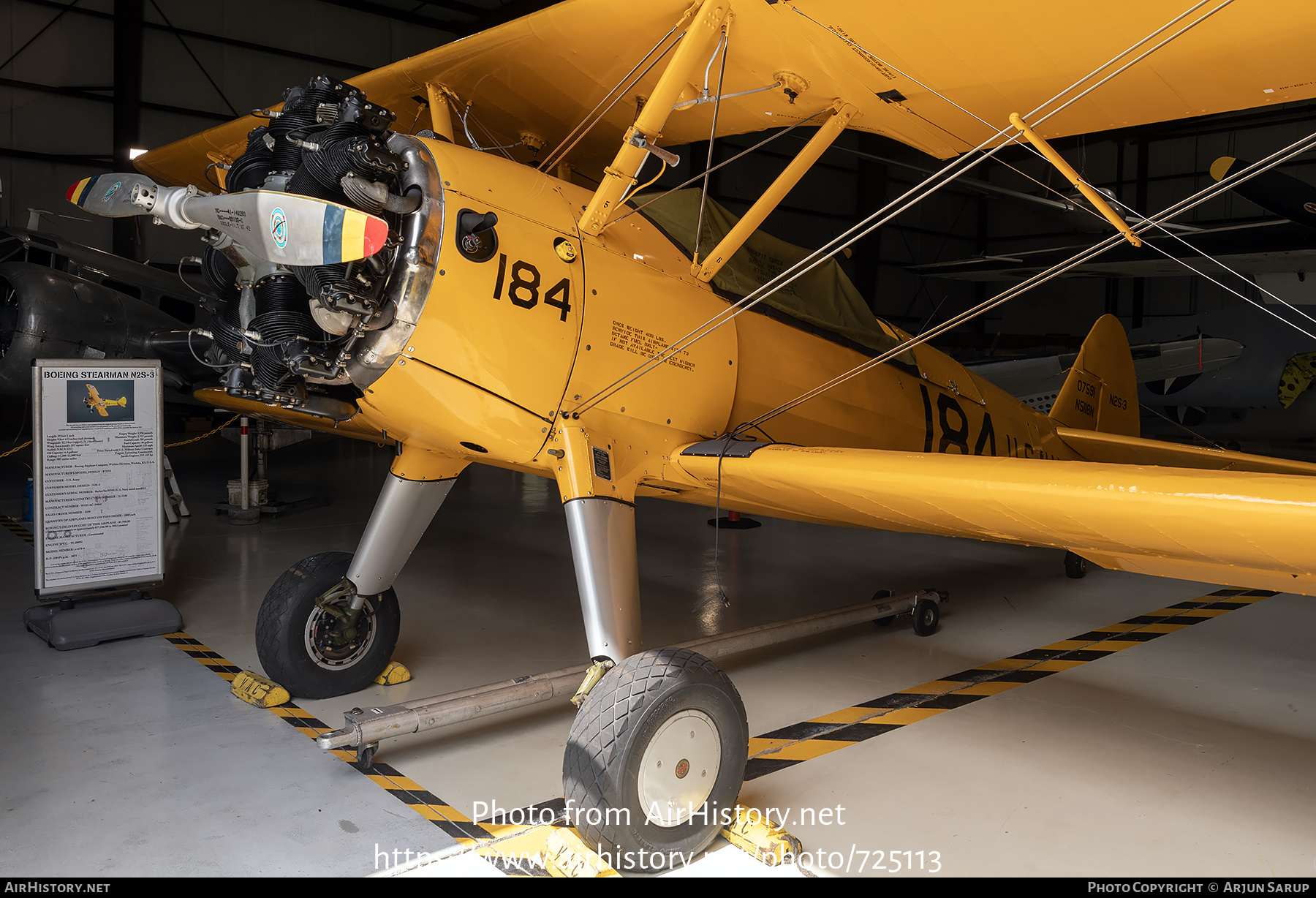 Aircraft Photo of N5118N / 07591 | Boeing N2S-3 Kaydet (B75N1) | USA - Navy | AirHistory.net #725113