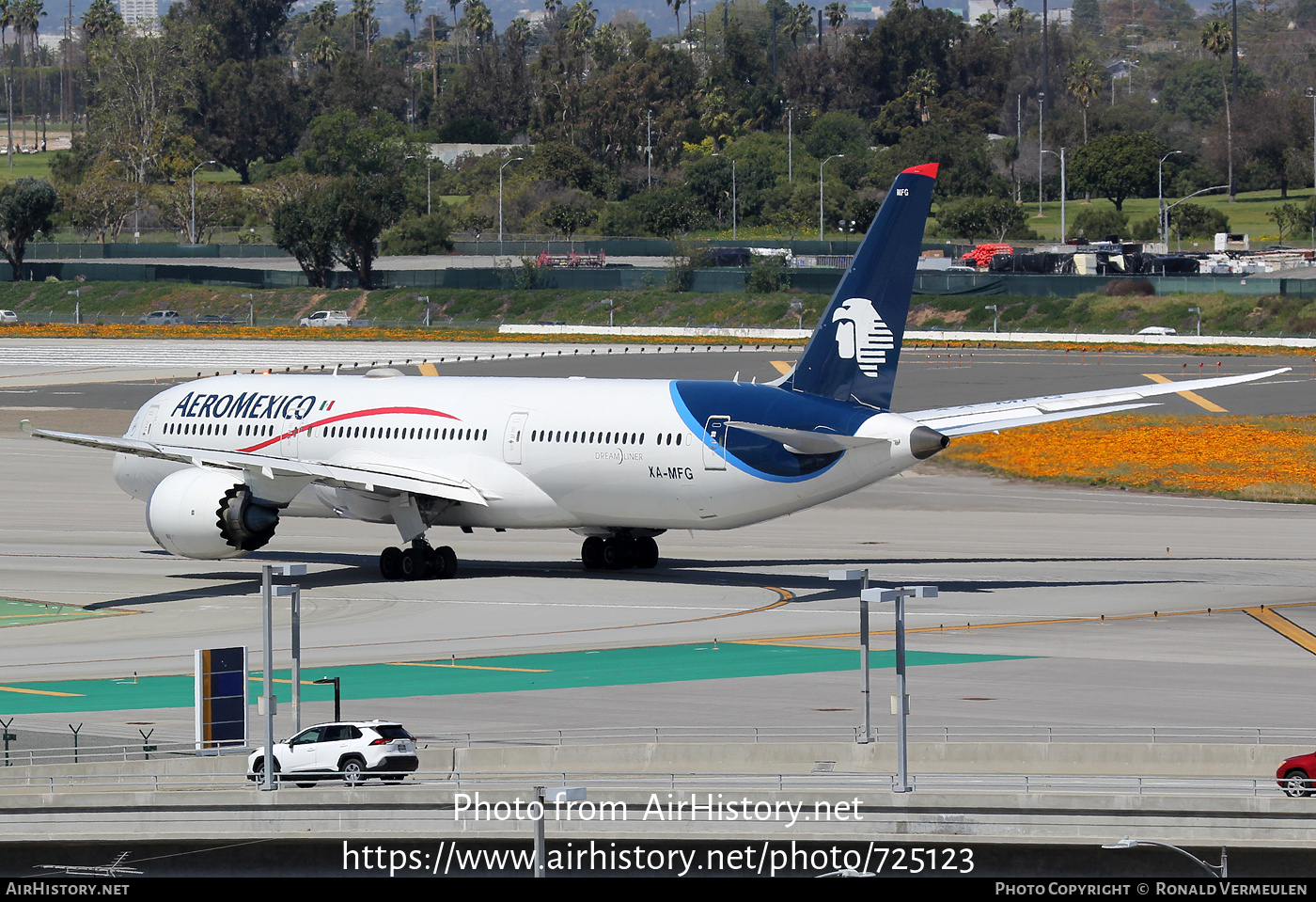 Aircraft Photo of XA-MFG | Boeing 787-9 Dreamliner | AeroMéxico | AirHistory.net #725123