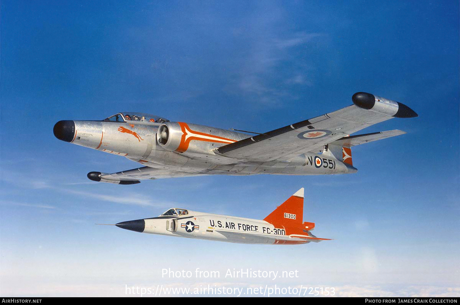 Aircraft Photo of 18551 | Avro Canada CF-100 Canuck Mk.5 | Canada - Air Force | AirHistory.net #725153