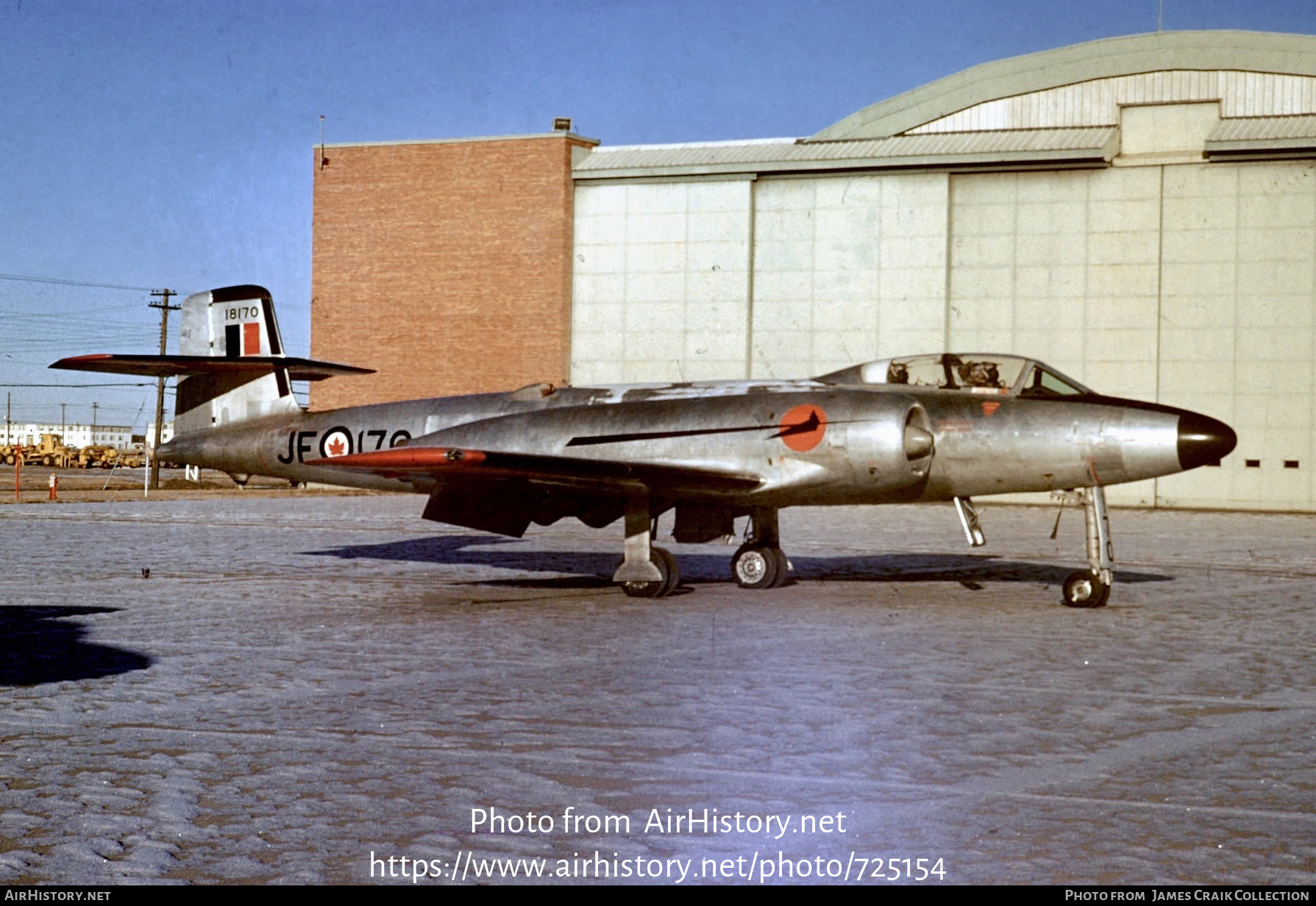 Aircraft Photo of 18170 | Avro Canada CF-100 Canuck Mk.3D | Canada - Air Force | AirHistory.net #725154