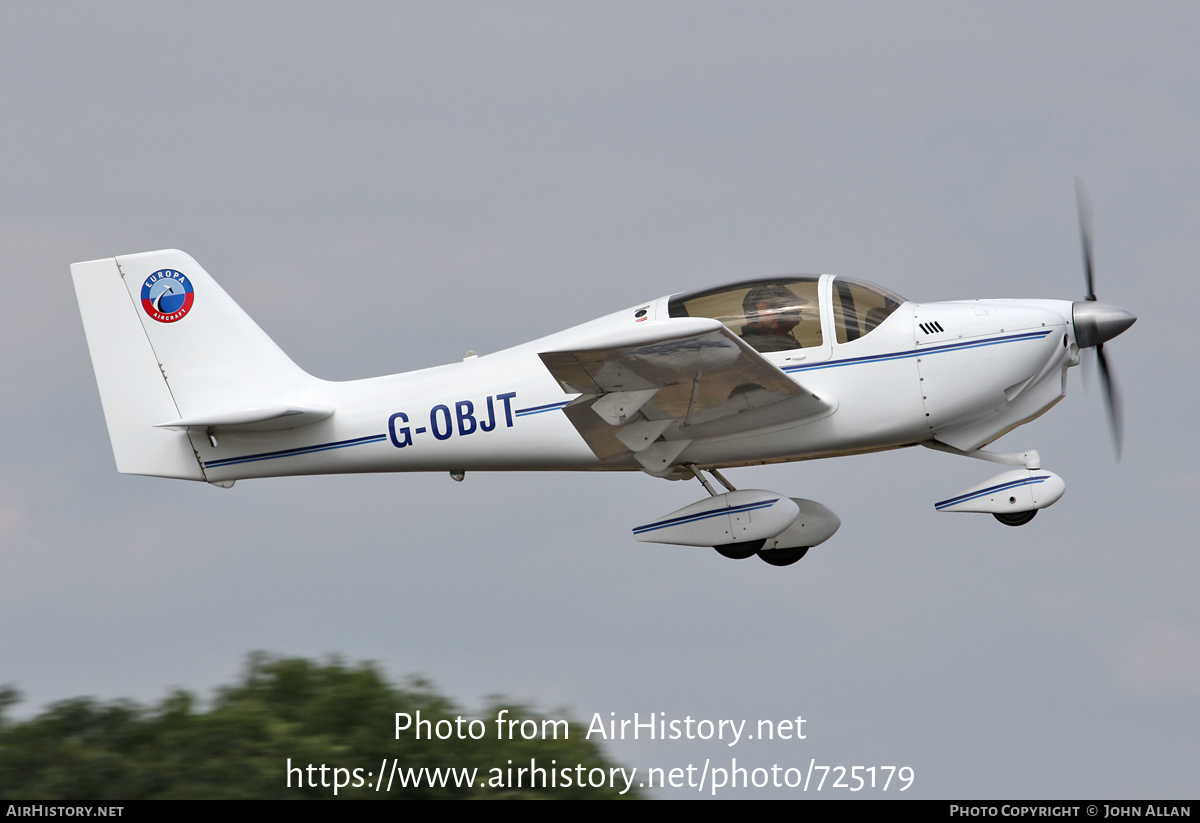 Aircraft Photo of G-OBJT | Europa Aircraft Europa | AirHistory.net #725179